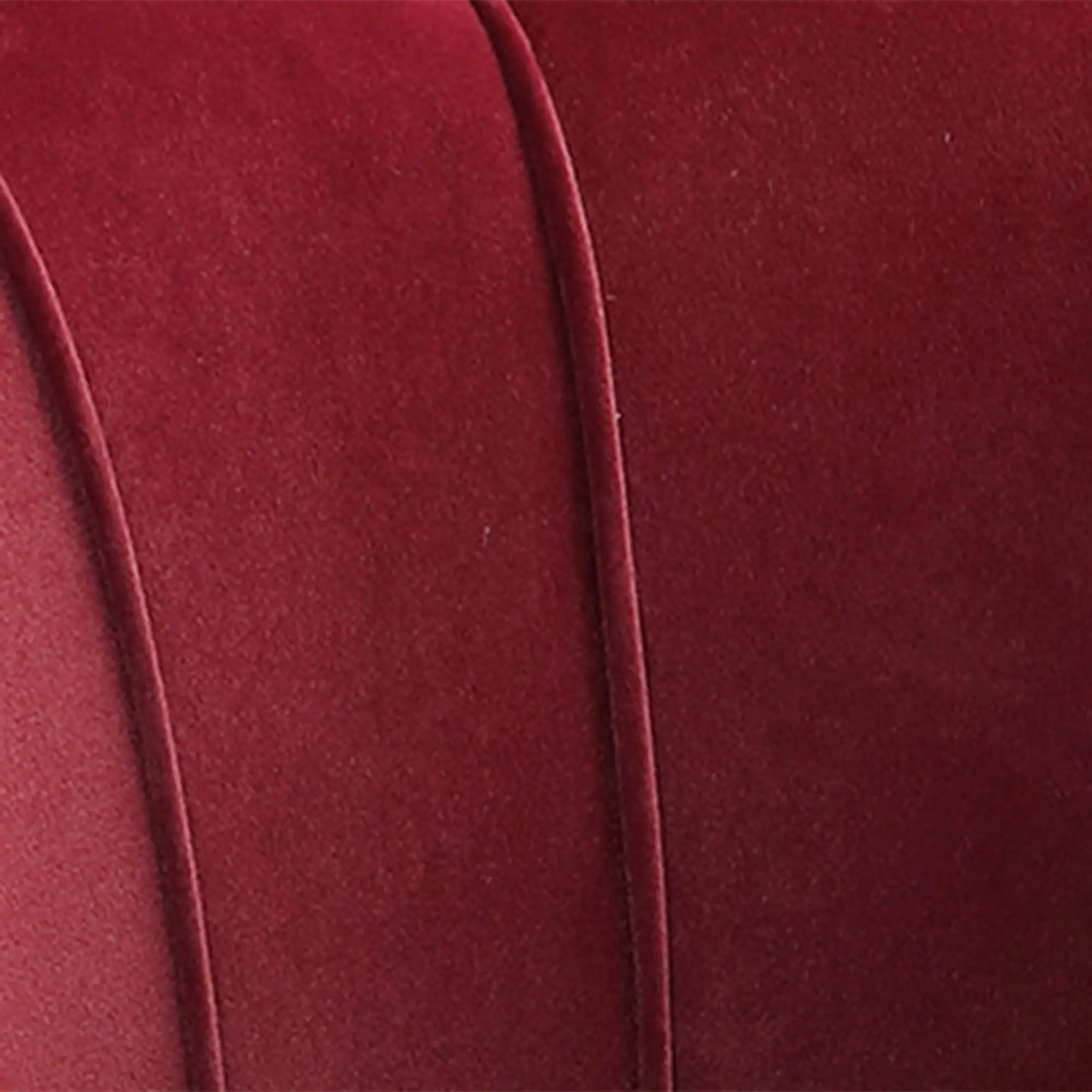 Modern Velvet Accent Chair, Gold Metal Legs, Wine Red Accent Chairs at Gallery Canada
