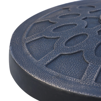Resin Round Patio Umbrella Stand Base, Coated Pole, Bronze Umbrella Bases at Gallery Canada