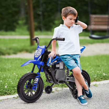 12V Kids Dirt Bike, Electric Motorcycle, Blue Electric Motorcycles at Gallery Canada