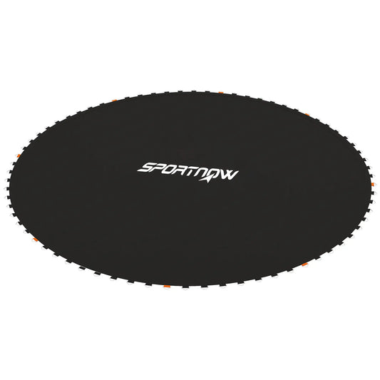 Trampoline Mat Replacement, 12ft, with Spring Pull Tool, 72 V-Hooks, Black Trampolines Black at Gallery Canada