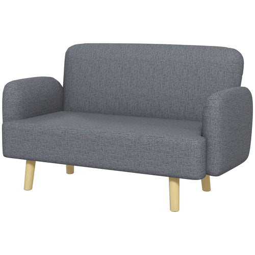 Velvet Fabric 2 Seater Sofa, Small Loveseat 8.3