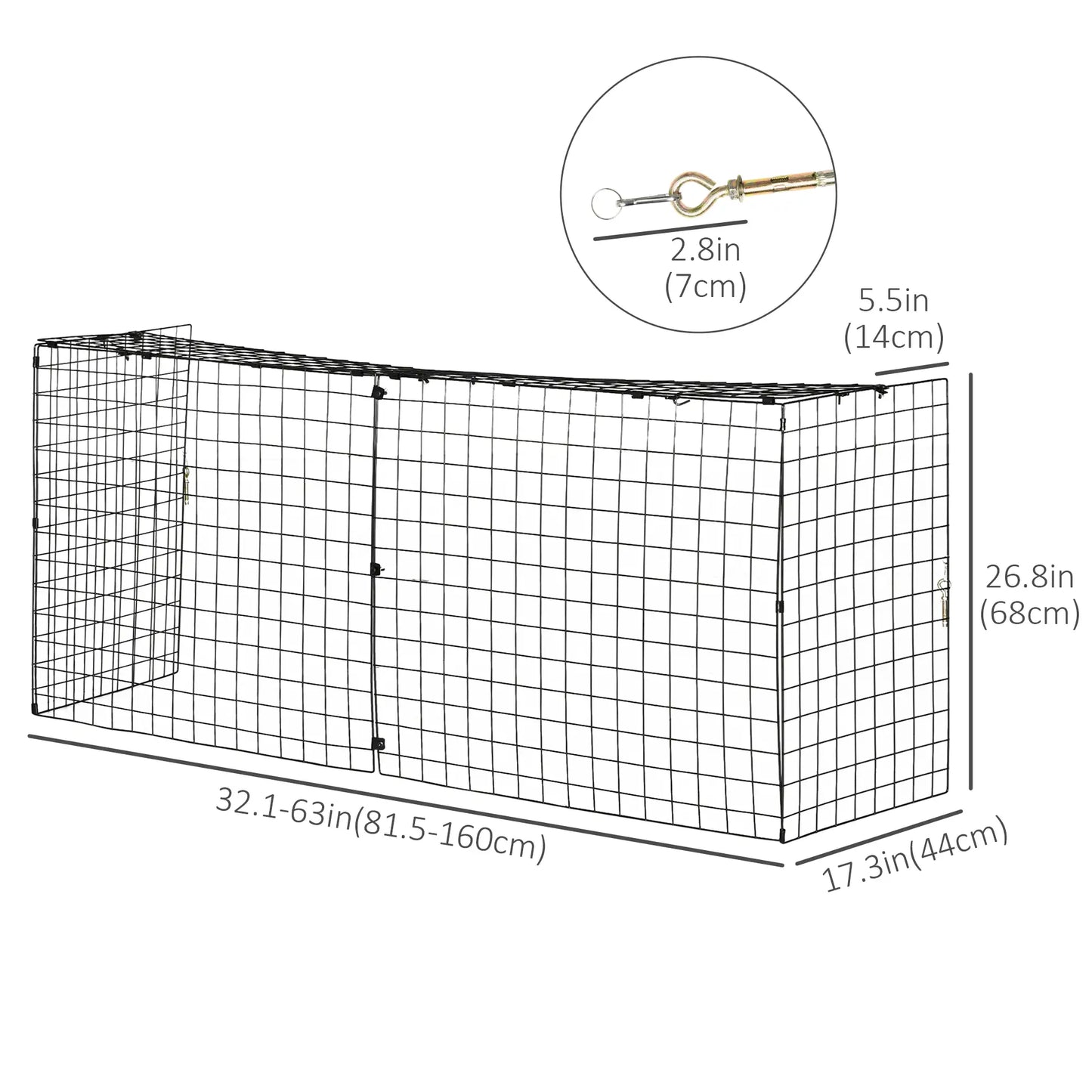 Extendable Fireplace Screen, Metal Mesh Spark Guard, Black Fireplace Screens at Gallery Canada