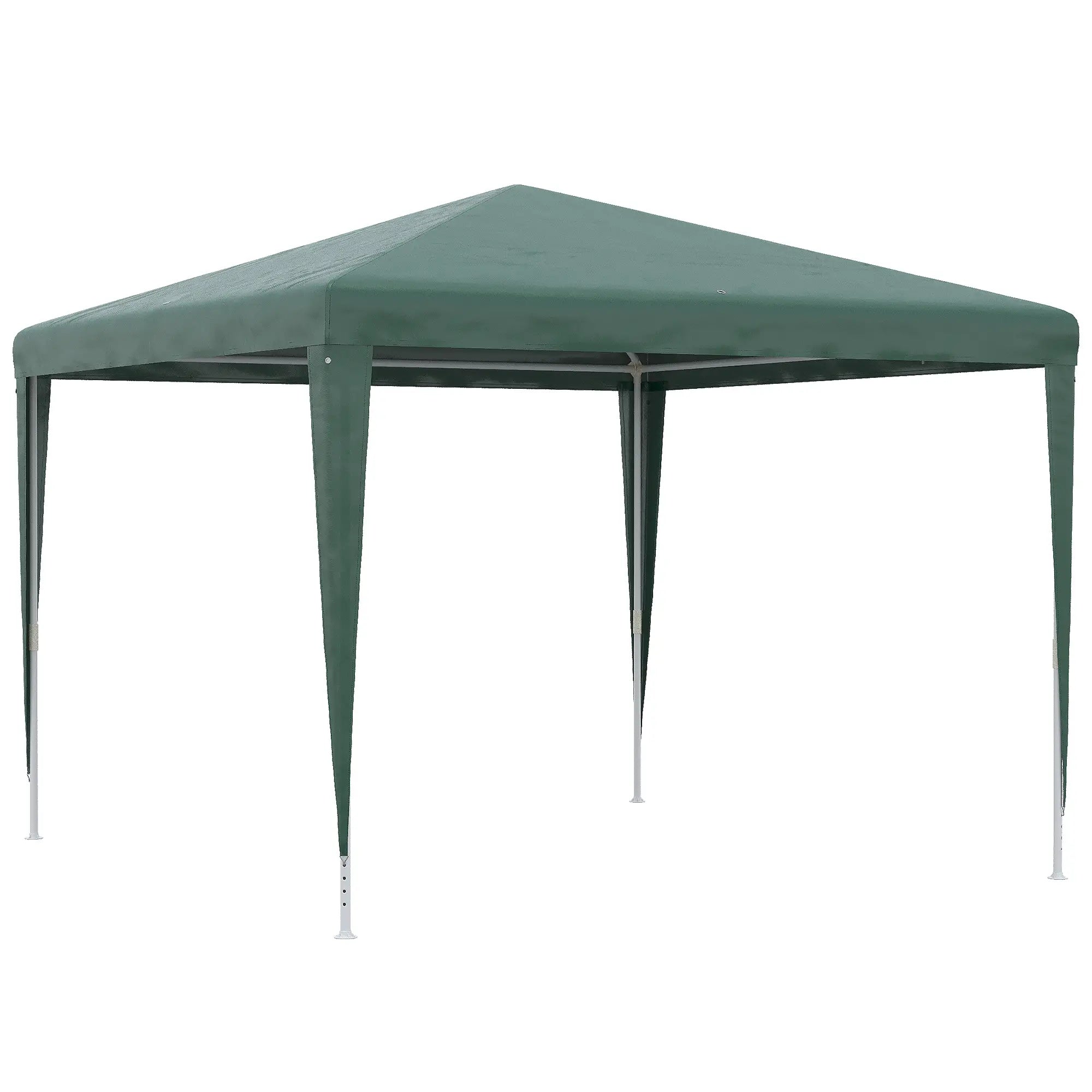 10x10ft Party Tent Portable Gazebo, Folding Garden Canopy Event Shelter Outdoor Sunshade Green Canopy Tents at Gallery Canada