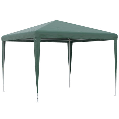 10x10ft Party Tent Portable Gazebo, Folding Garden Canopy Event Shelter Outdoor Sunshade Green Canopy Tents at Gallery Canada