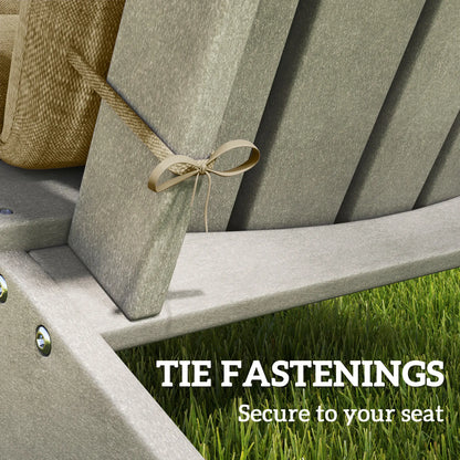 Patio Chair Cushions Set, High Back Adirondack, High-Density Foam, Beige Patio Chair Cushions at Gallery Canada