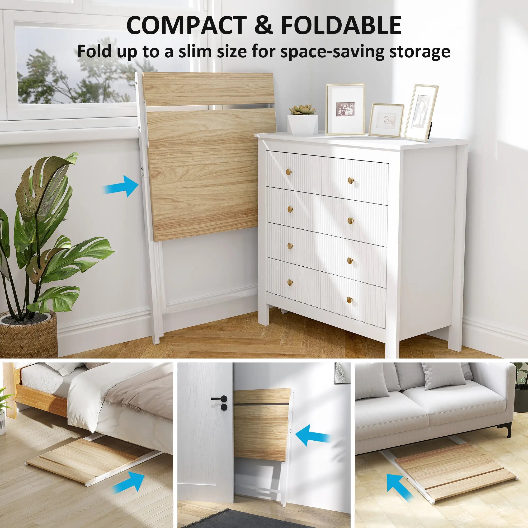 Folding Computer Desk, 27.6