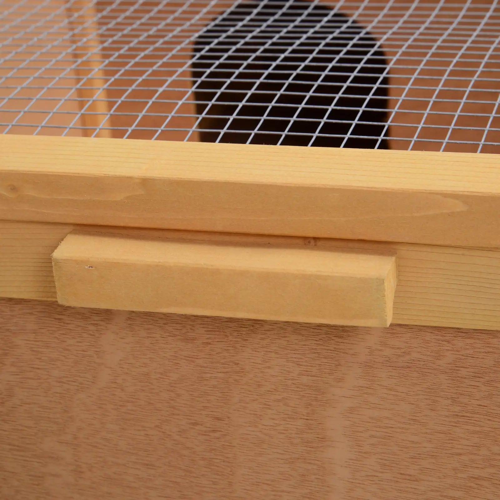 Wooden Tortoise Enclosure, Two Room Design, Indoor Use, 37