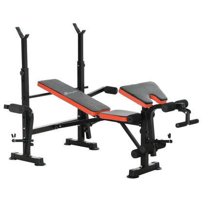 Adjustable Weight Bench, Strength Training, 70 Characters Weight Benches Black, red at Gallery Canada