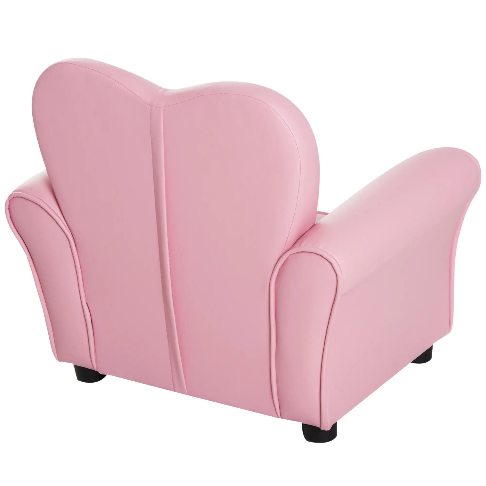 Kids Mini Princess Sofa, Toddler Chair, Upholstered Tufted Armchair, Pink Kids Chairs & Seating at Gallery Canada
