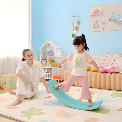 32.3" Balance Board, Kids Wobble Board, Ages 3-6, Blue Baby Gym & Playmats at Gallery Canada