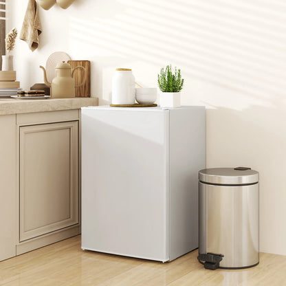 2.5 Cu.Ft Mini Fridge, Single Door Compact Refrigerator with Freezer, Adjustable Thermostat, Reversible Door, White Small Kitchen Appliances at Gallery Canada