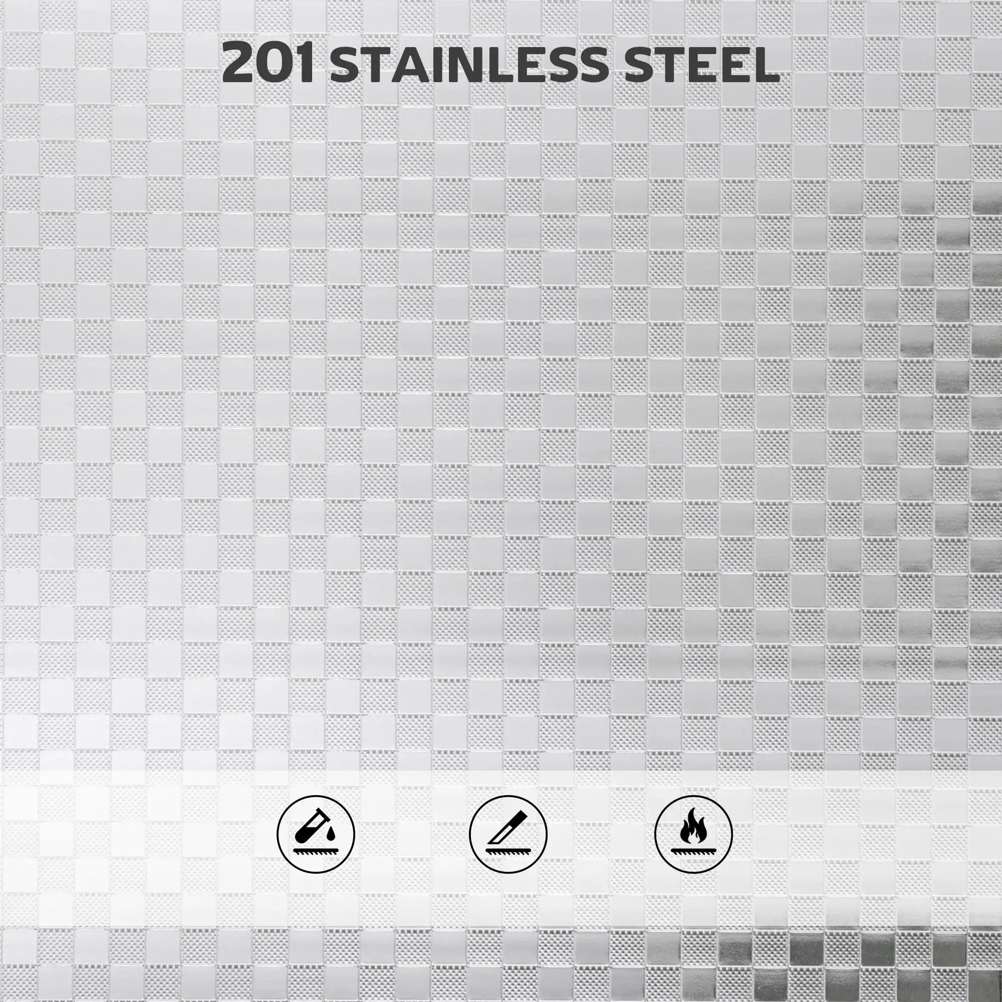 3 Tier Stainless Steel Rolling Cart, Adjustable Shelf, Wheels, Silver Kitchen Islands & Kitchen Carts at Gallery Canada