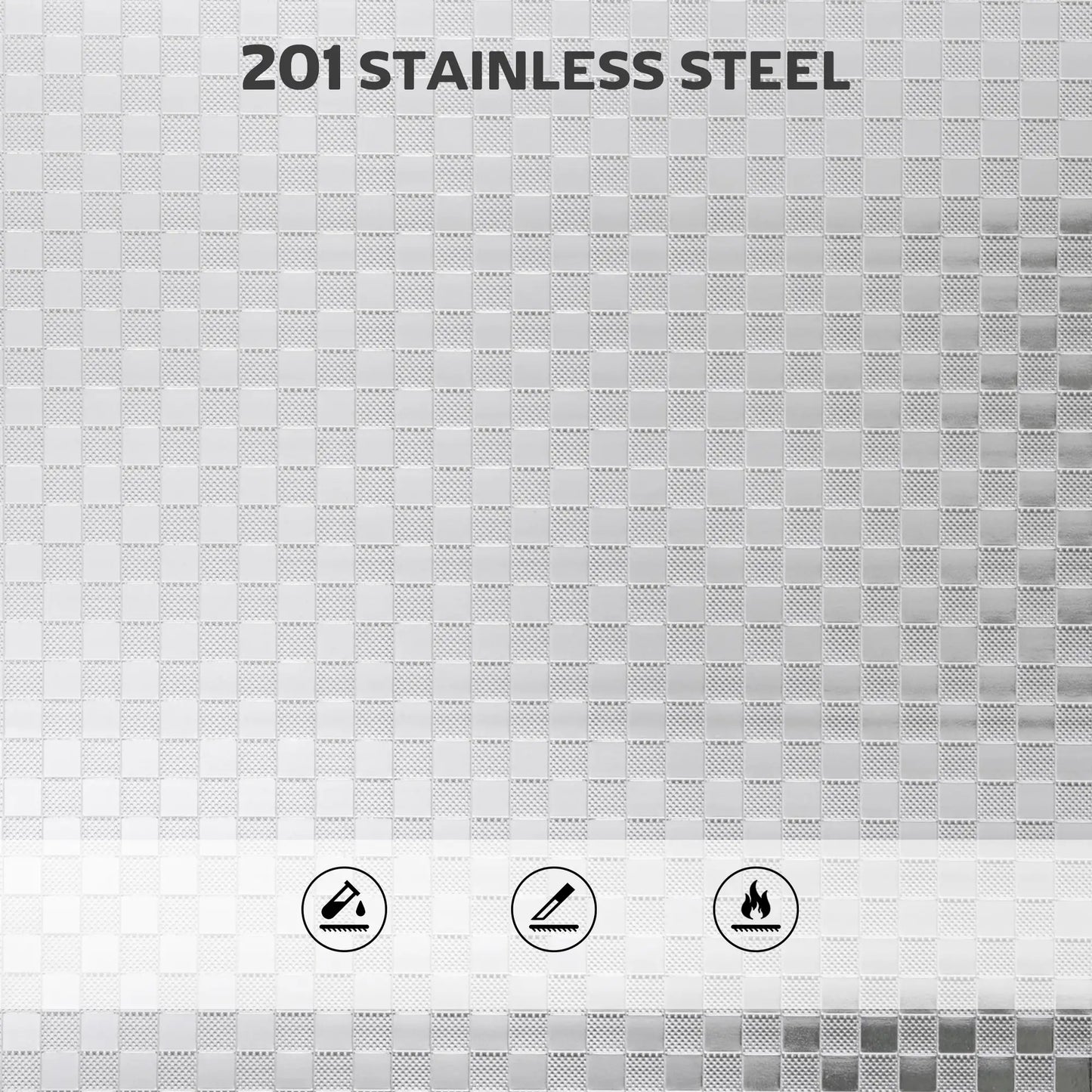 3 Tier Stainless Steel Rolling Cart, Adjustable Shelf, Wheels, Silver Kitchen Islands & Kitchen Carts at Gallery Canada