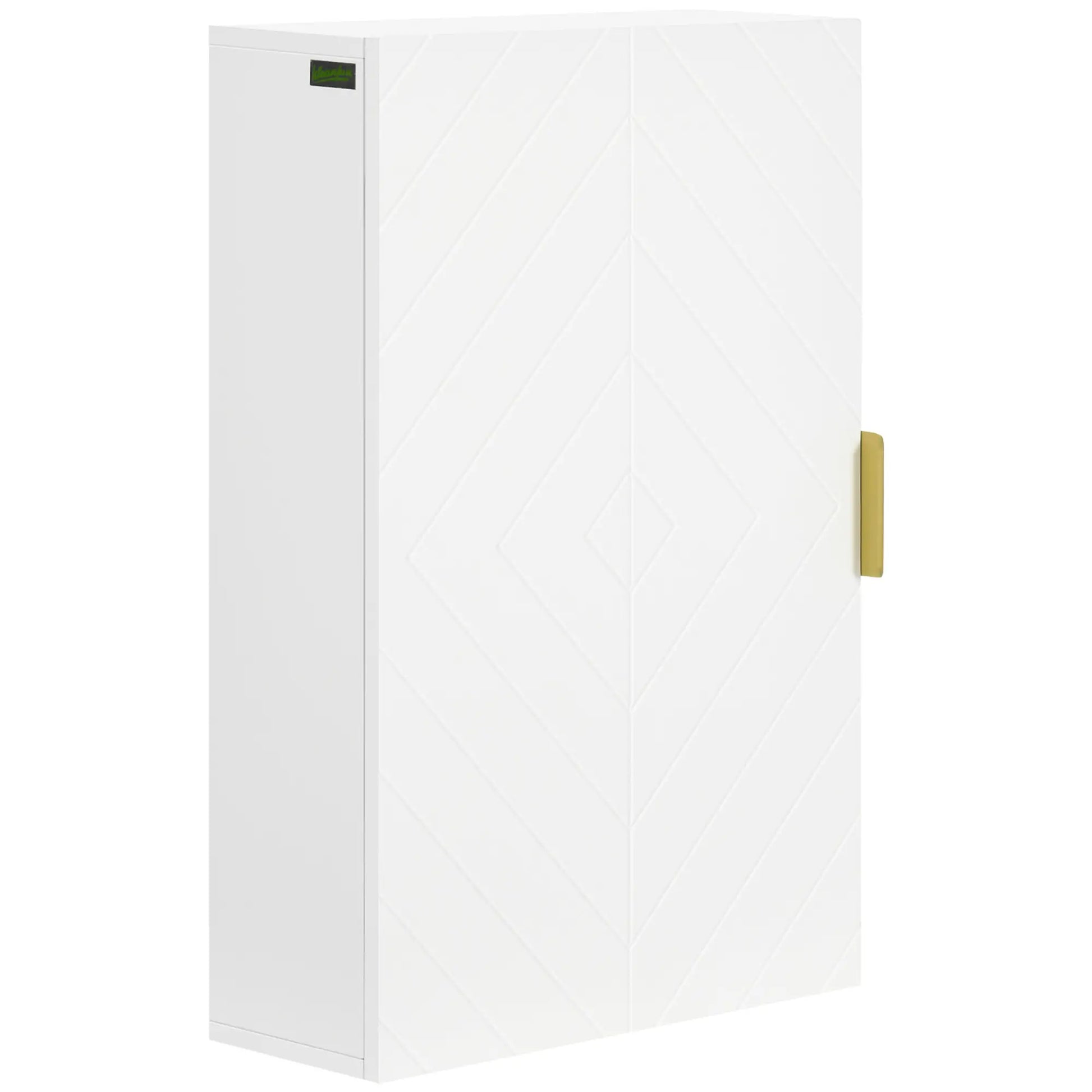 Modern Bathroom Medicine Cabinet, Adjustable Shelves, Single Door Bathroom Cabinets White at Gallery Canada