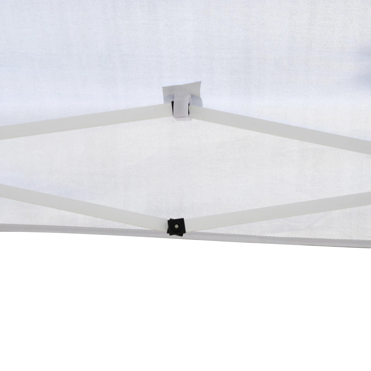 10 x 10ft Folding Pop Up Tent, Outdoor Gazebo Canopy, White Pop Up Canopies at Gallery Canada