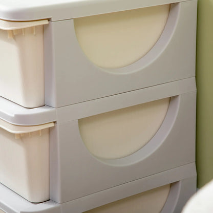 3 Tier Kids Toy Organizer, 3 Plastic Drawers, Cream White Baby & Kids Storage at Gallery Canada