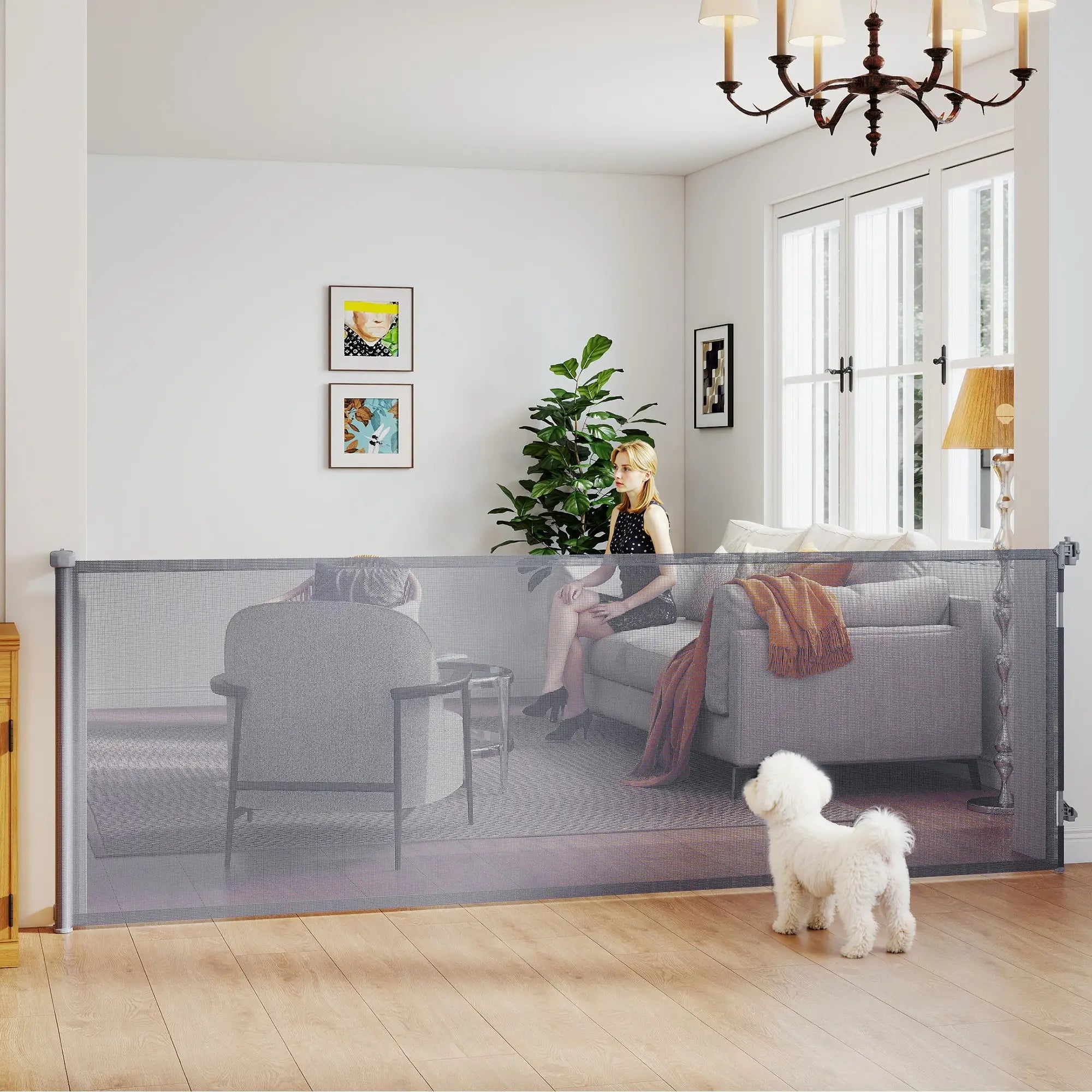 Retractable Dog Gate, 41