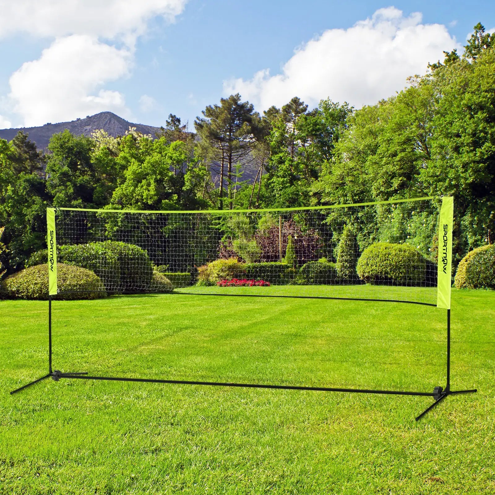 14ft Badminton Net, Height Adjustable, Carry Bag, Yellow Badminton at Gallery Canada