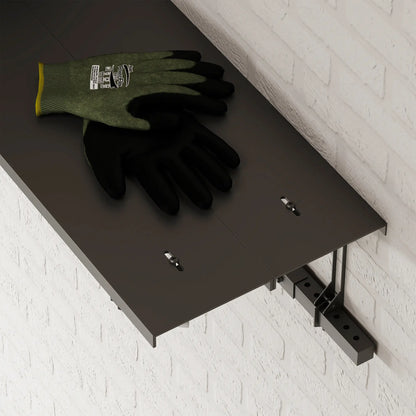 Wall Mount Bike Storage Rack for 5 Bikes, Adjustable Hooks, Black Bike Parking Stands at Gallery Canada