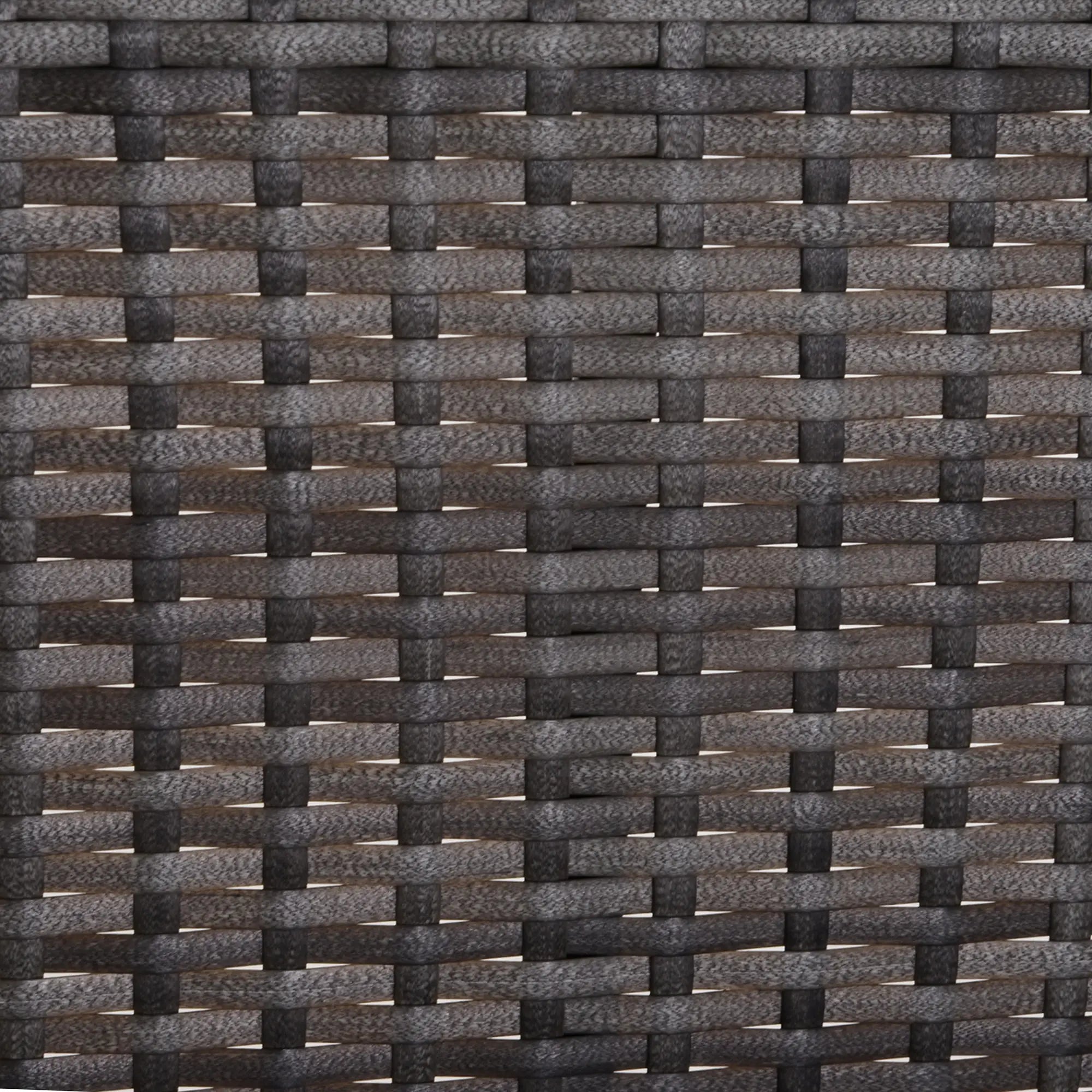 2-Person Patio Swing, Outdoor Rattan Hanging Bench with Cushion, 7.2 ft Steel Chains, Grey Hanging Porch Swings at Gallery Canada