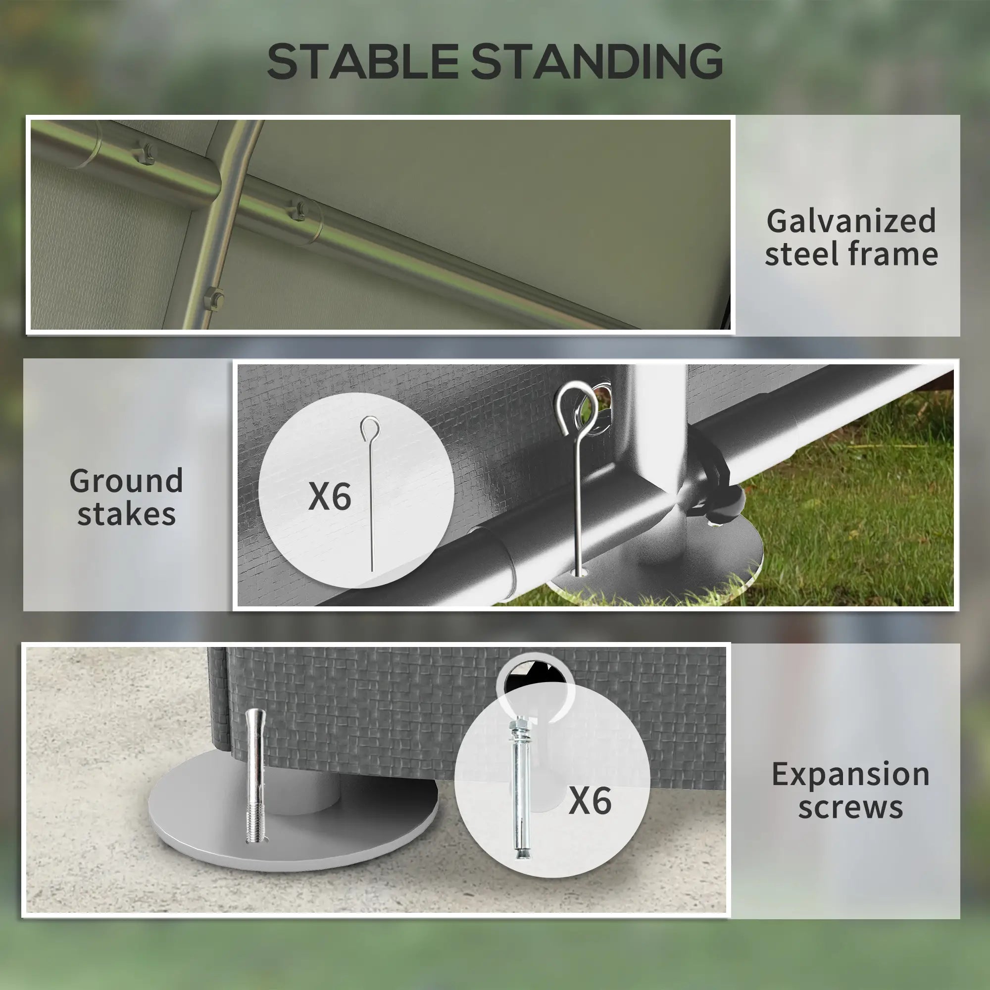 Bike Storage Shed, Motorcycle Shelter, Galvanized Steel, 4x6 Ft, Green Sheds at Gallery Canada