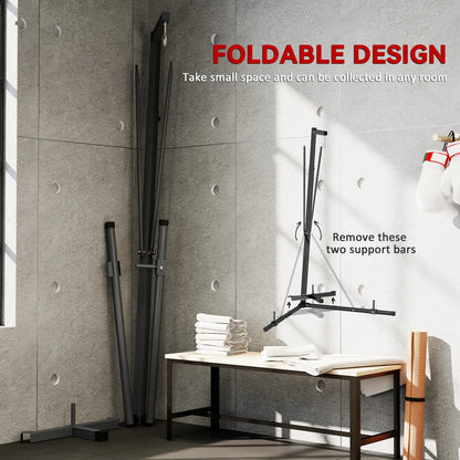 Foldable Punch Bag Stand, Adjustable Height, Freestanding, Stand Only Punching Bag Hangers at Gallery Canada