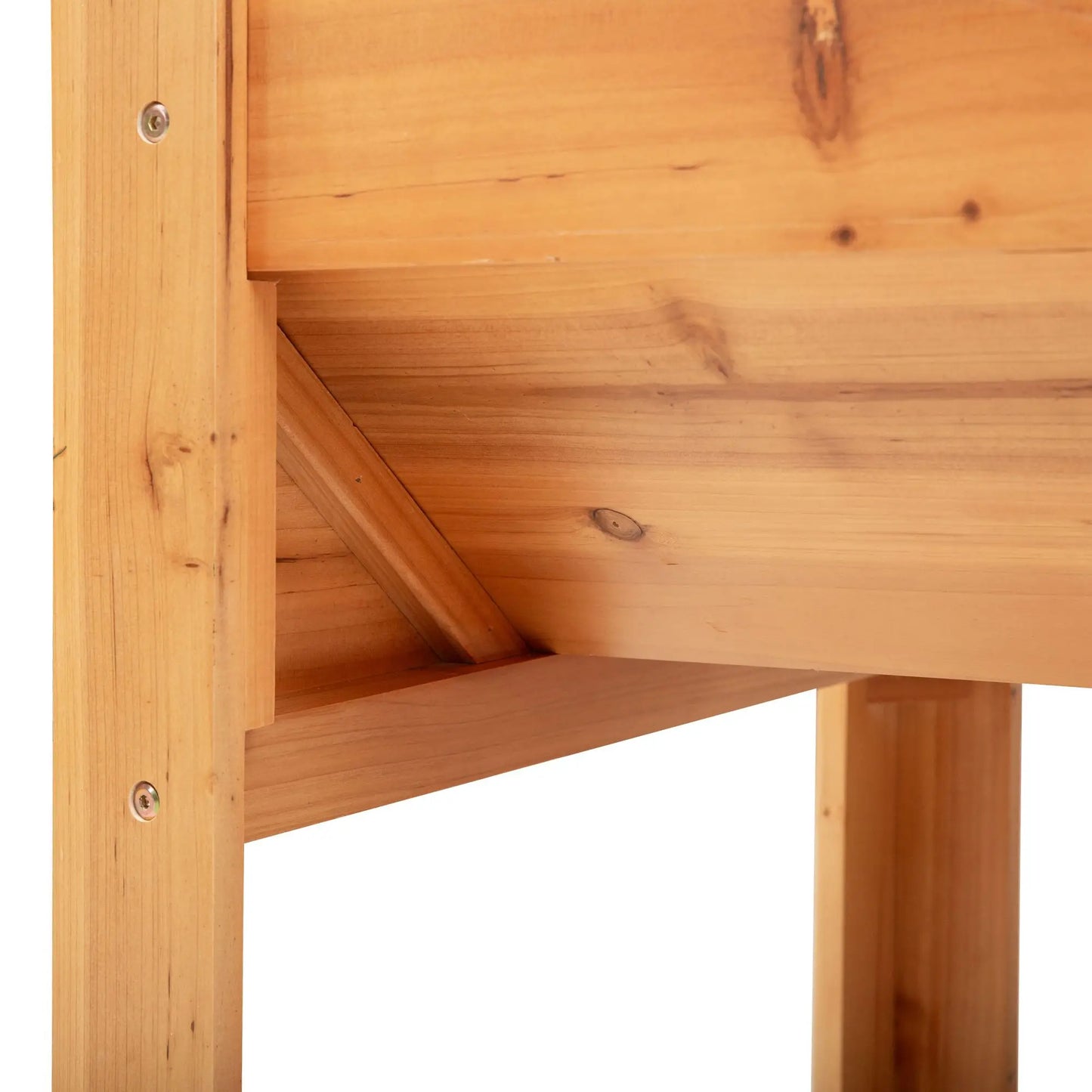 Wooden Raised Garden Stand, 48" x 24" x 32", Nature Wood Elevated Garden Beds at Gallery Canada
