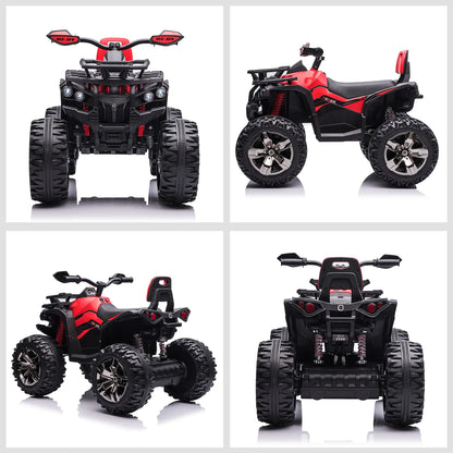 Kids Ride-On Car, 12V 10AH ATV, Battery Powered, 1.8-5 mph, Red Electric Toy Cars at Gallery Canada