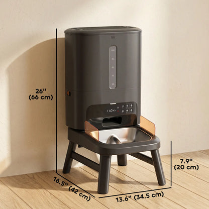 15L/63 Cups Anti-Clog Dog Feeder for Large Breeds Dog Bowls at Gallery Canada