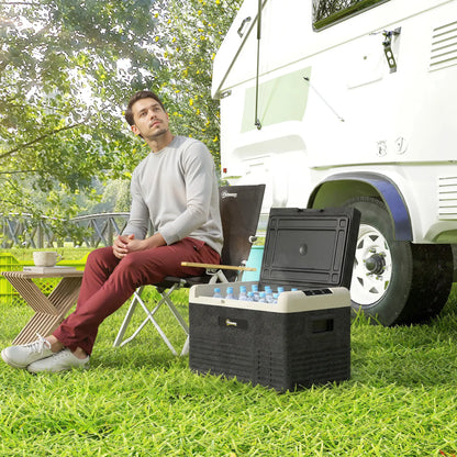 12 Volt Car Refrigerator, 32QT, -68-68 ℉, Portable Electric Cooler Car Coolers at Gallery Canada
