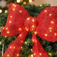 Artificial Xmas Wreath 36" Pre-Lit 130 LED Lights, Green