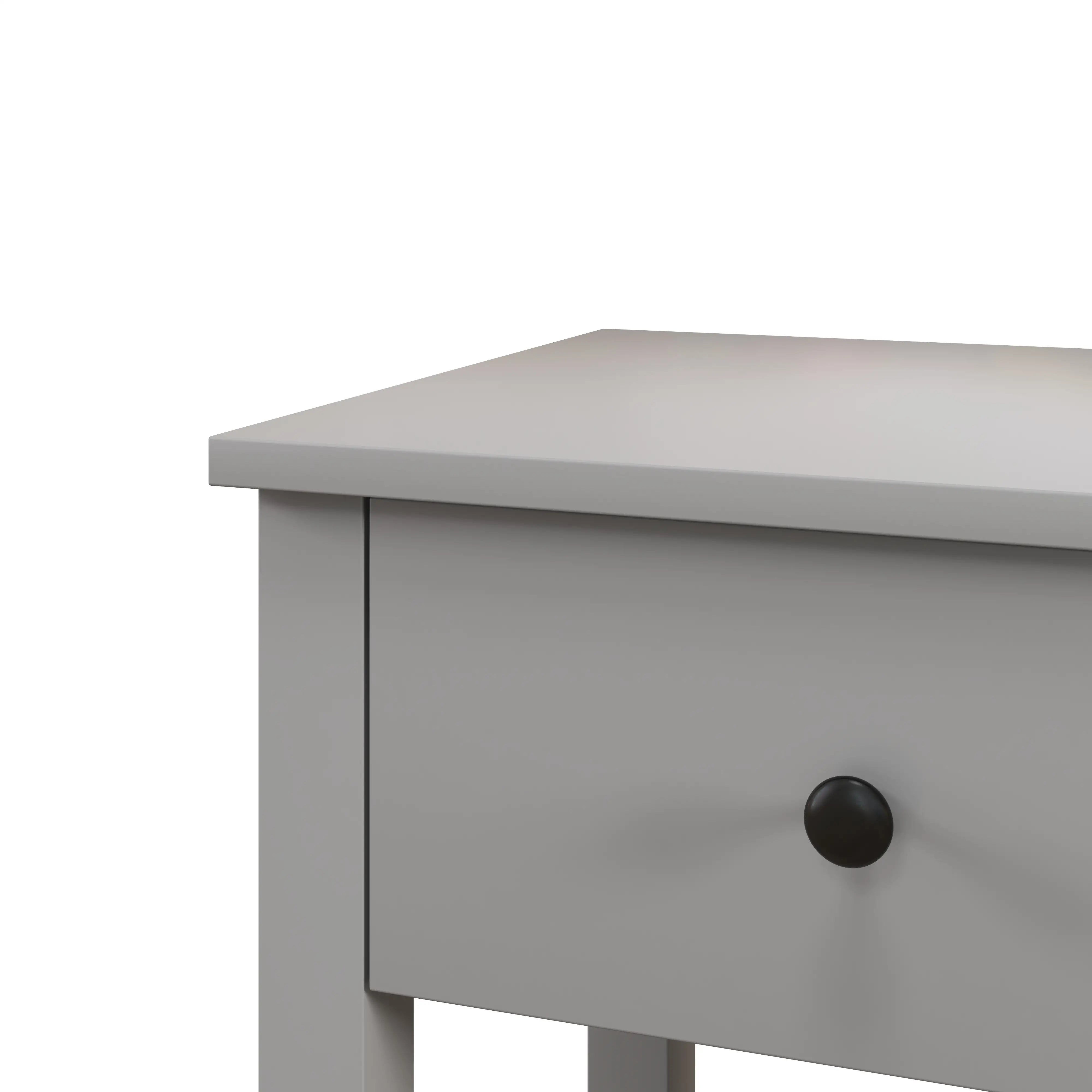 2-Tier End Tables Set of 2, with Drawer, Bottom Shelf, Grey Side Tables at Gallery Canada