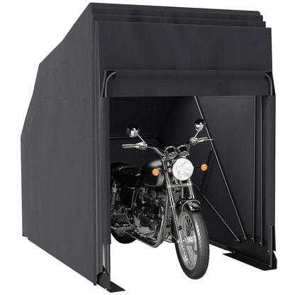 Motorcycle Shelter, Waterproof Cover Tent, 2 Mesh Windows, UV Protected Car Shelters at Gallery Canada