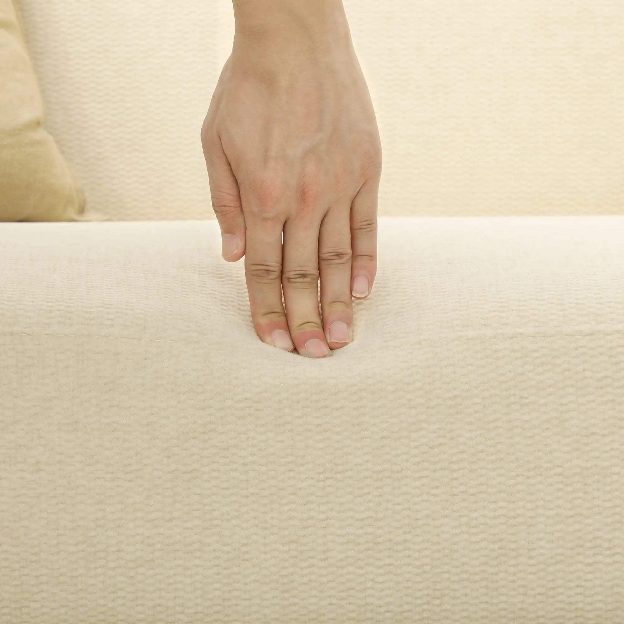 Velvet Fabric 2 Seater Sofa, Small Loveseat 8.3