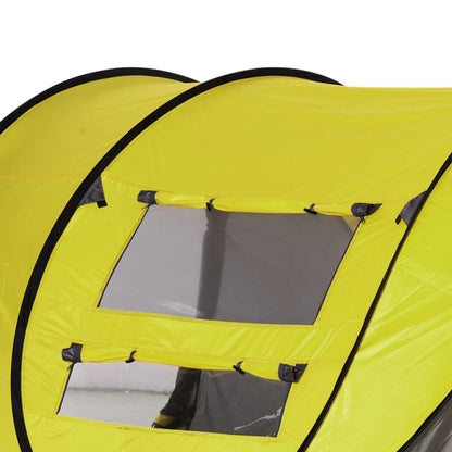 4 Person Camping Tent, Automatic Setup, Yellow Camping Tents at Gallery Canada