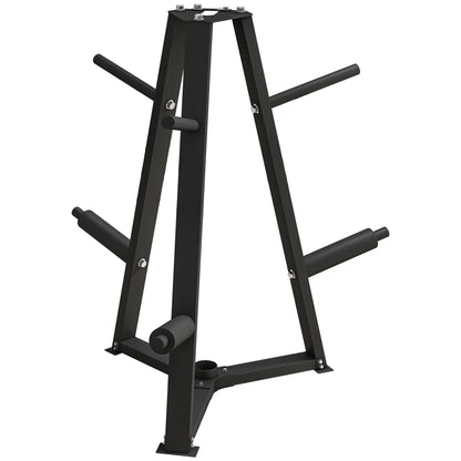 Weight Rack for 1-Inch or 2-Inch Plates, 660LBS Capacity, Home Gym Storage Benches Racks & Bars Black at Gallery Canada