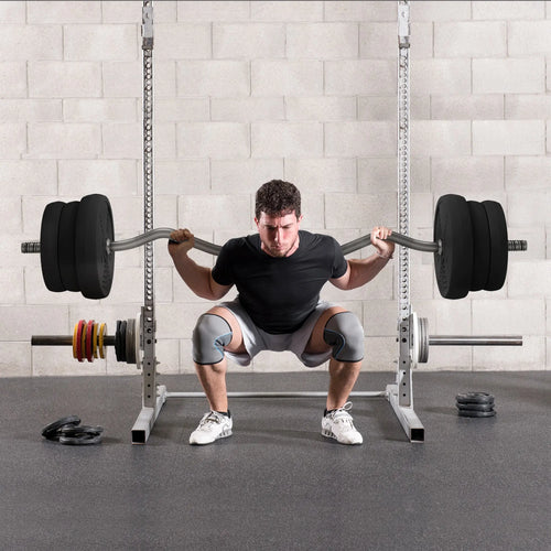 50LBS Barbell Weight Set, Adjustable with Curl Bar, Home Gym