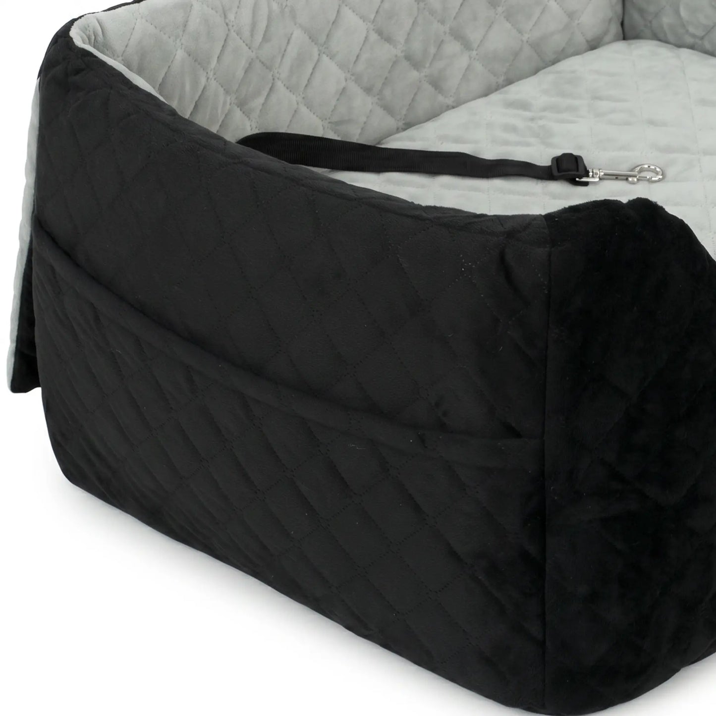 Dog Car Seat, Washable, For Small Dogs Under 10kg, Grey