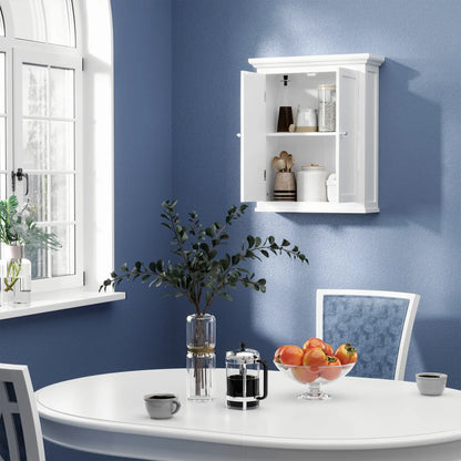 Over Toilet Storage Cabinet, Adjustable Shelf, White Wall Mounted Cabinets at Gallery Canada