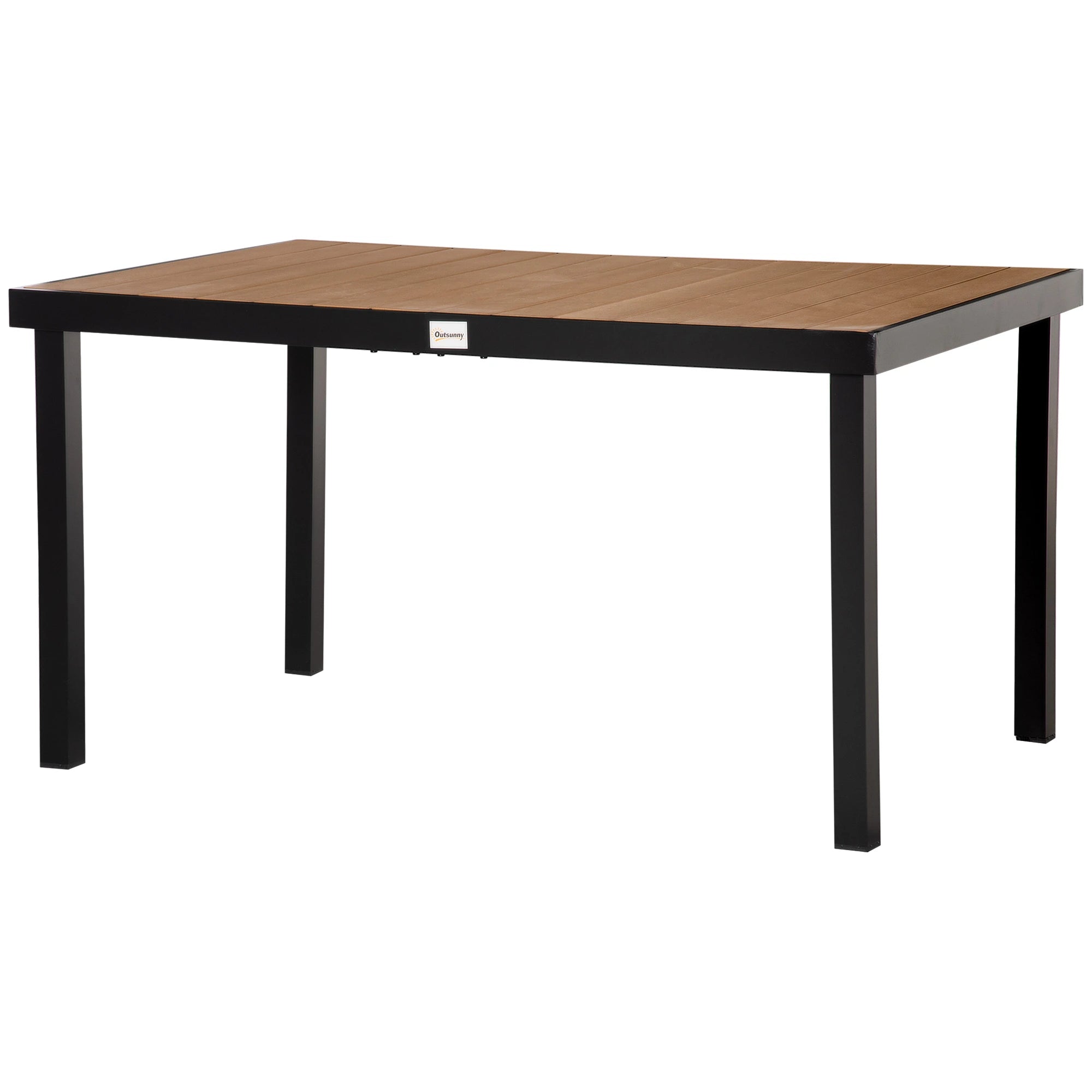 Aluminum Outdoor Dining Table, 55