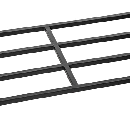 Rattan Raised Garden Box, Elevated Flower Bed with Storage, Black Plant Stands at Gallery Canada