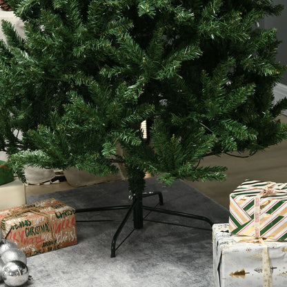 7.5 Ft Prelit Artificial Christmas Tree, Warm White LED, Green Pre Lit Christmas Trees at Gallery Canada