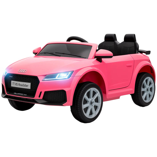 12V Kids Ride on Car, Audi TT RS Electric Car with Remote, Pink