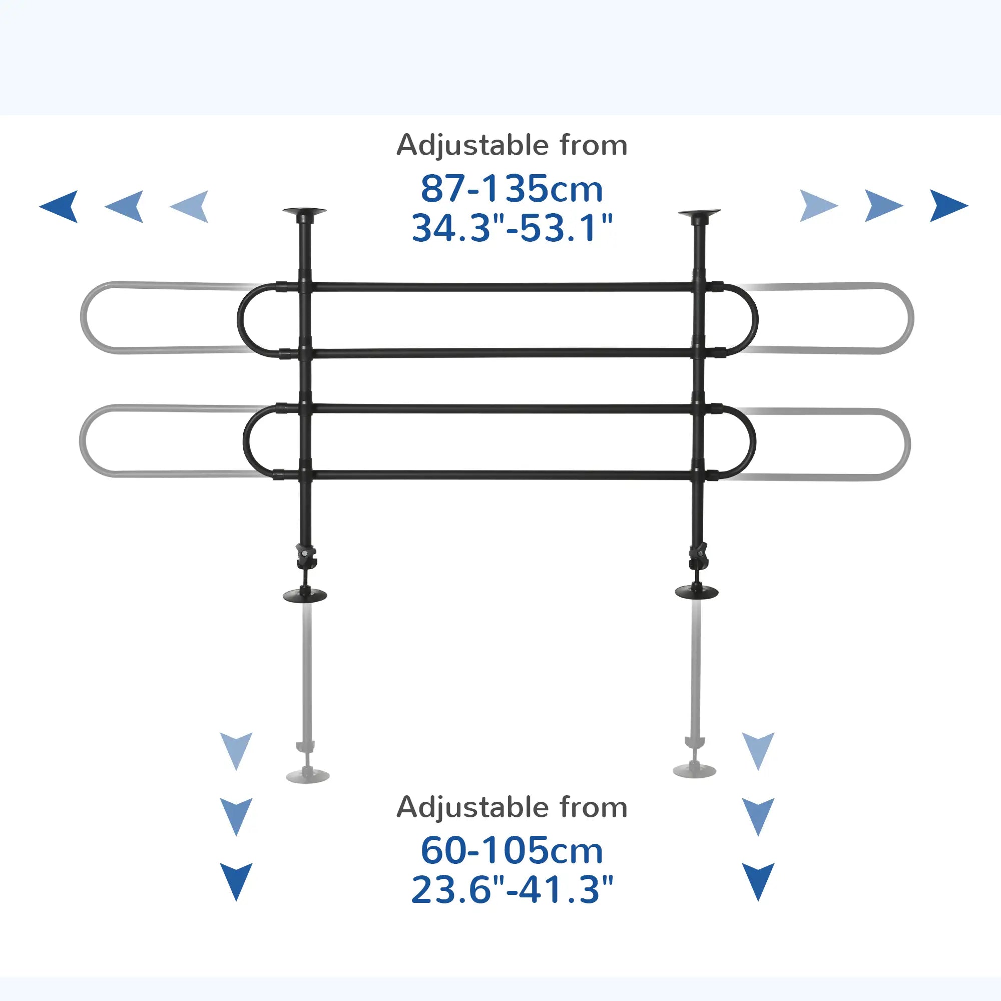 Adjustable Pet Car Barrier, SUV Van Back Seat Dog Fence, Black Houses, Kennels & Pens at Gallery Canada
