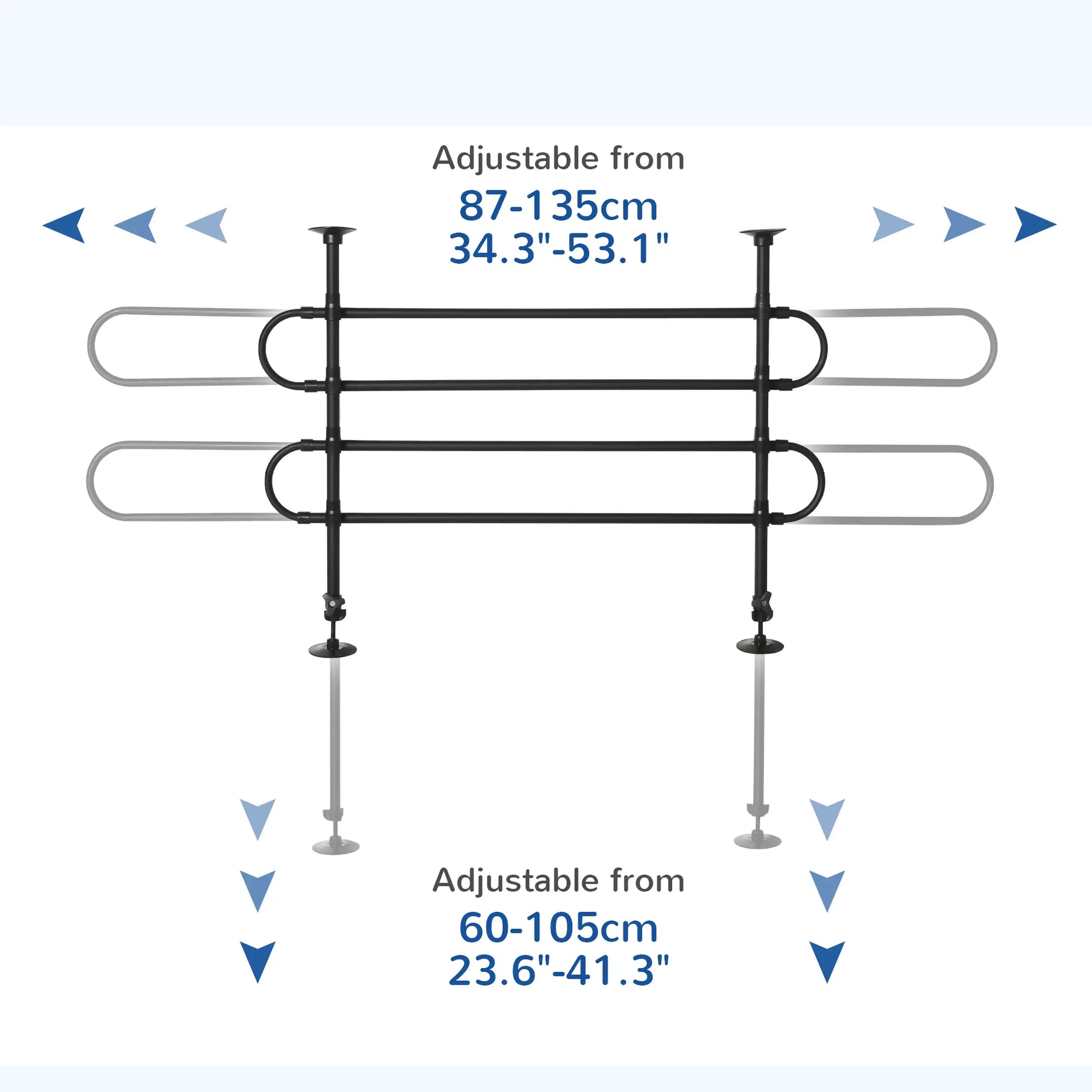 Adjustable Pet Car Barrier, SUV Van Back Seat Dog Fence, Black Houses, Kennels & Pens at Gallery Canada