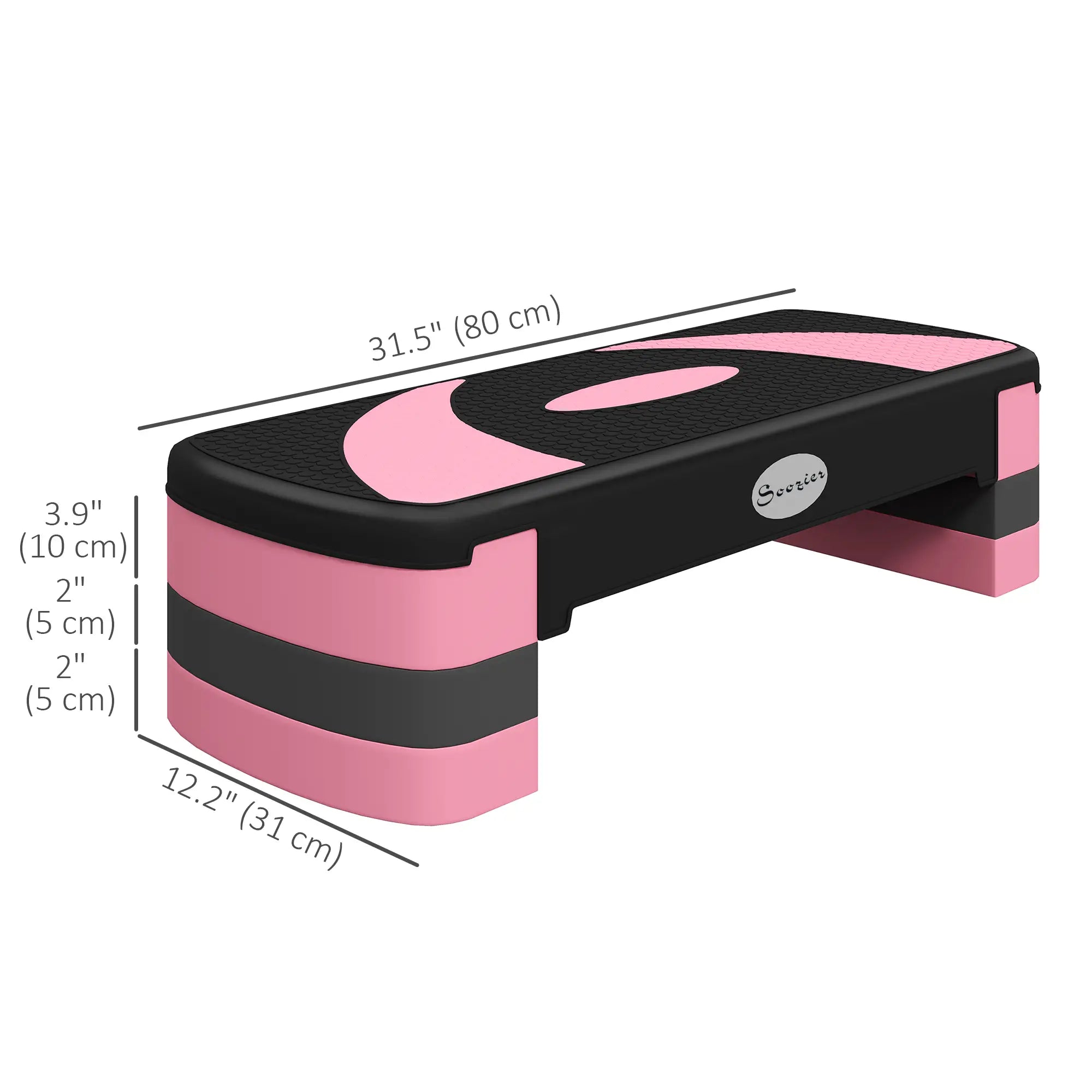 Adjustable Aerobic Stepper, Exercise Platform, 4