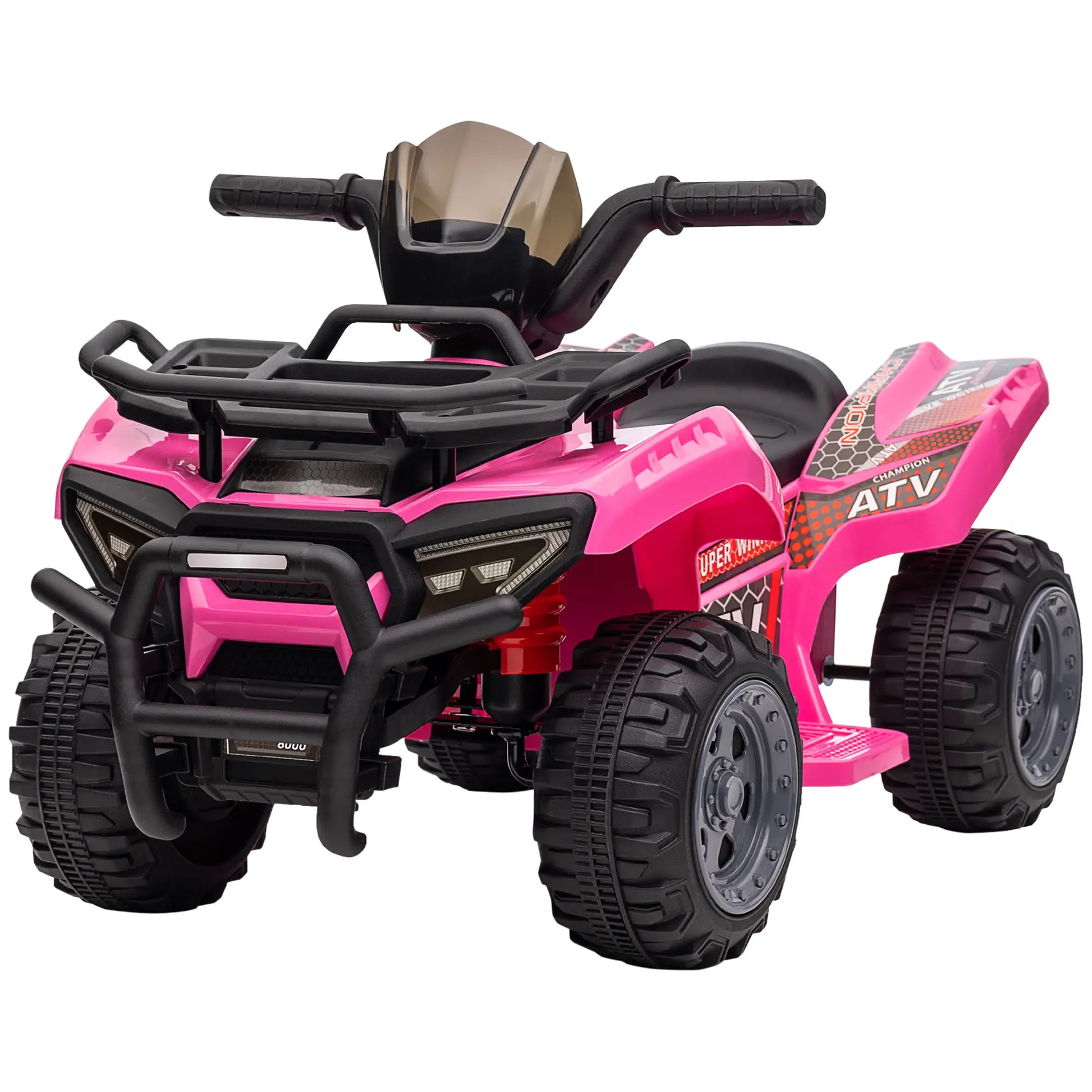 6V Kids ATV Quad, 4 Wheeler Electric Ride-On Car, Ages 18-36 Months, Pink Electric Toy Cars at Gallery Canada