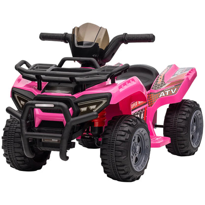 6V Kids ATV Quad, 4 Wheeler Electric Ride-On Car, Ages 18-36 Months, Pink Electric Toy Cars at Gallery Canada