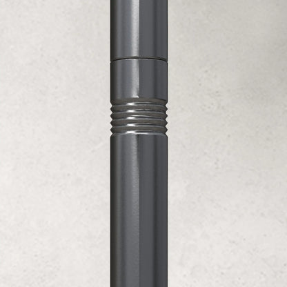 2 Pack 10' String Light Poles, Steel Hanging Stand, Black Lighting & Ceiling Fans at Gallery Canada