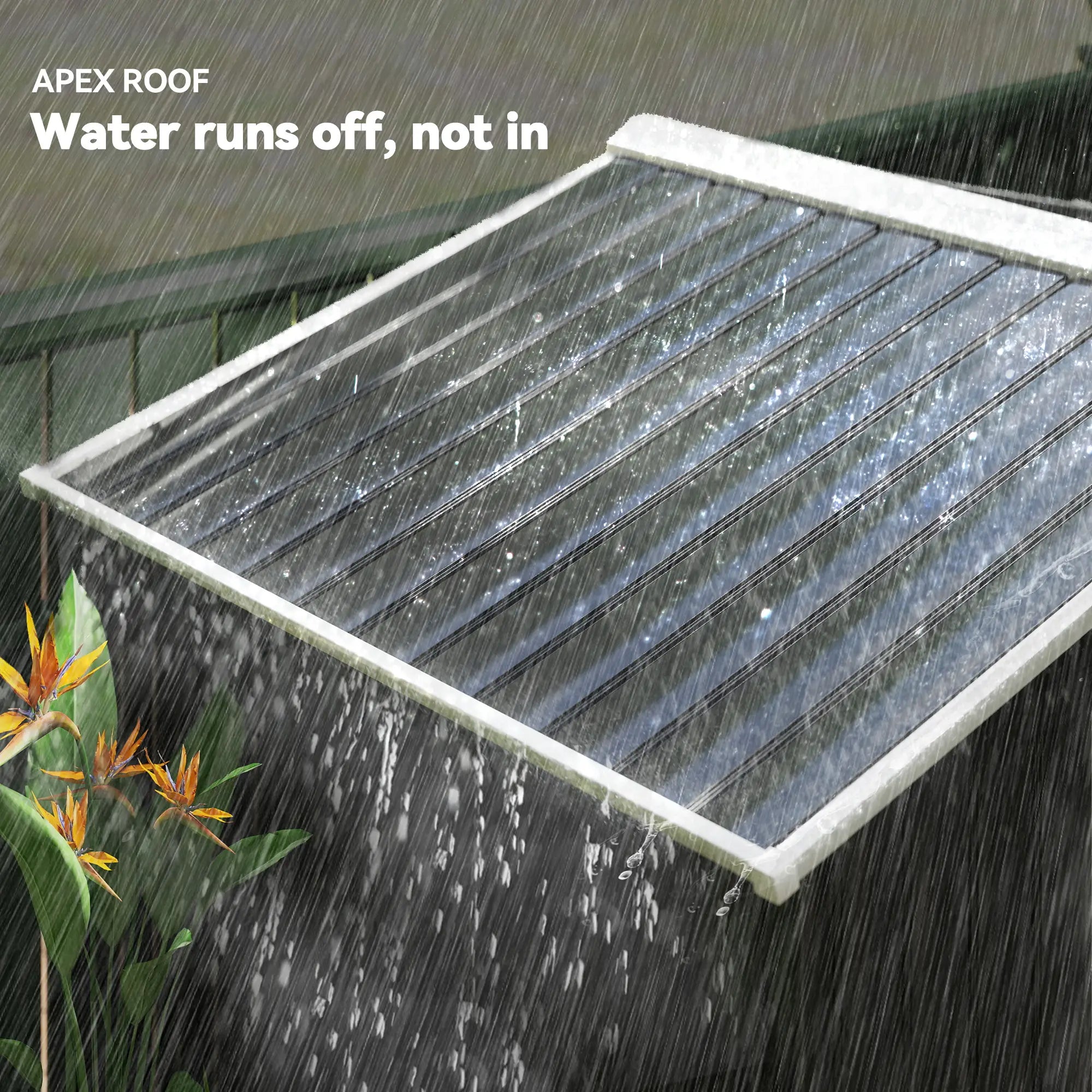 7' x 4' x 6' Garden Storage Shed, Metal Tool House, Dark Grey Sheds at Gallery Canada